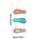 thumbnail image 5 of onlyliua ¡ Ofertas Del Día Liquidación Prime! Decoración de Verano Chanclas Colgante de Madera Atmósferas Oceánicas de Verano Decoración Cultura de Playa Indicación Palabras Signo, 5 of 7