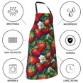 thumbnail image 5 of Kdxio Strawberry2 Apron with Pockets Adjustable Kitchen Aprons for Men Women Waterproof Aprons for Cooking,Drawing,Crafting, Baking Household Cleaning, 5 of 8