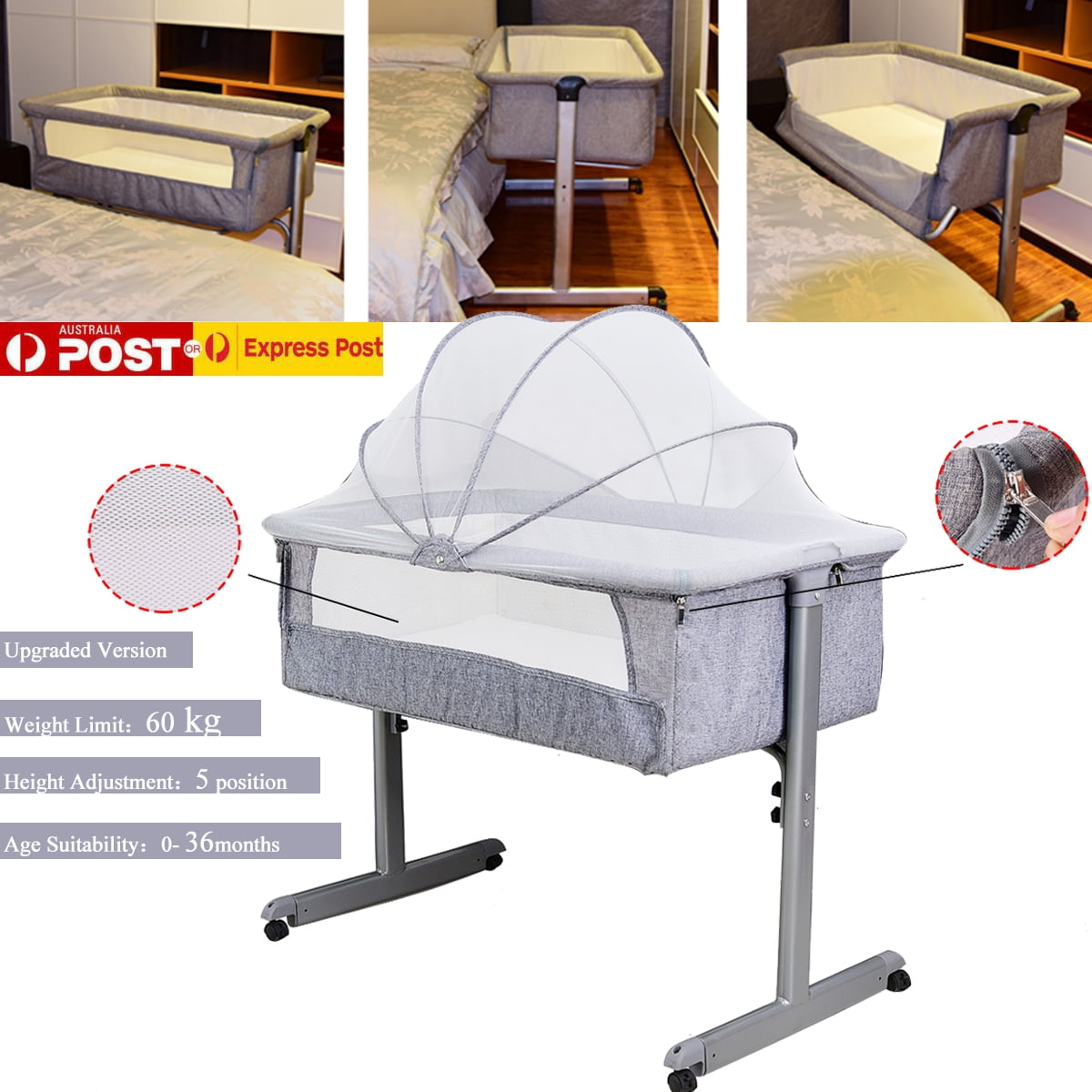infant side bed