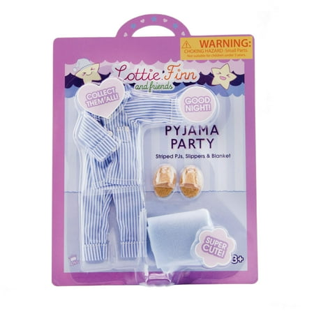 

Lottie Pyjama Party | Slumber Party Doll Pajamas | Bedtime Doll Clothes | Bedtime Doll Accessories