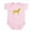 Petal Pink, variant on CafePress - Yellowlabrght Body Suit - Baby Light Bodysuit, Size Newborn - 24 Months