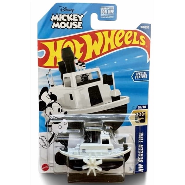 Auto de Metal Fundido Mattel Hot Wheels Steamboat William 1:64