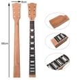 thumbnail image 5 of Mástil de guitarra eléctrica, 22 trastes, diapasón de palisandro, repuesto artesanal para piezas de guitarra LP, 5 of 5