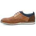thumbnail image 2 of Vance Mens Latrell Lace-up Embossed Casual Dress Shoe, 2 of 9