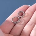 thumbnail image 3 of 16G G23 Titanium Nose Septum Clicker Piercing Double Layer Conch Helix Cartilage Earring Piercing, 3 of 6