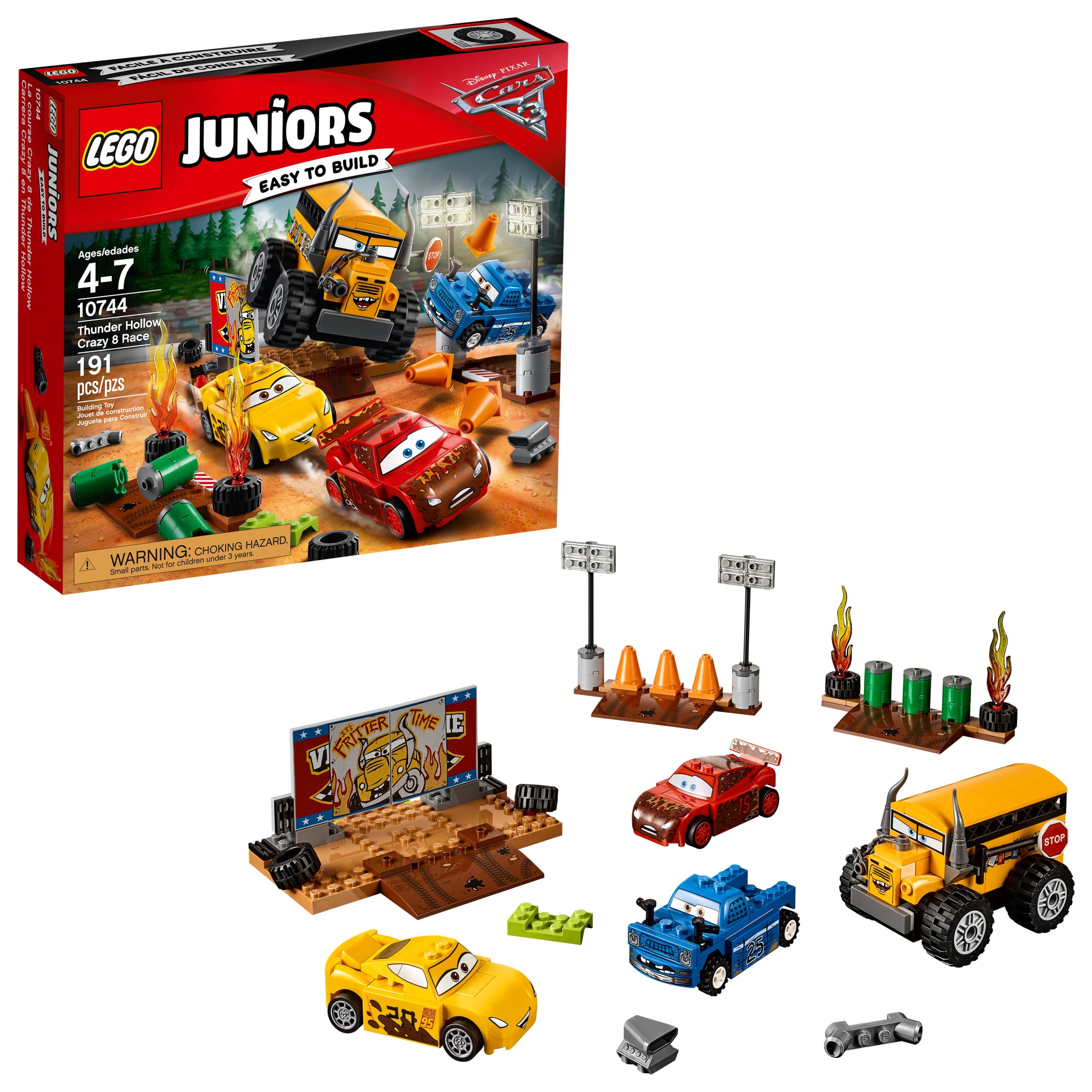 lego junior cars thunder hollow