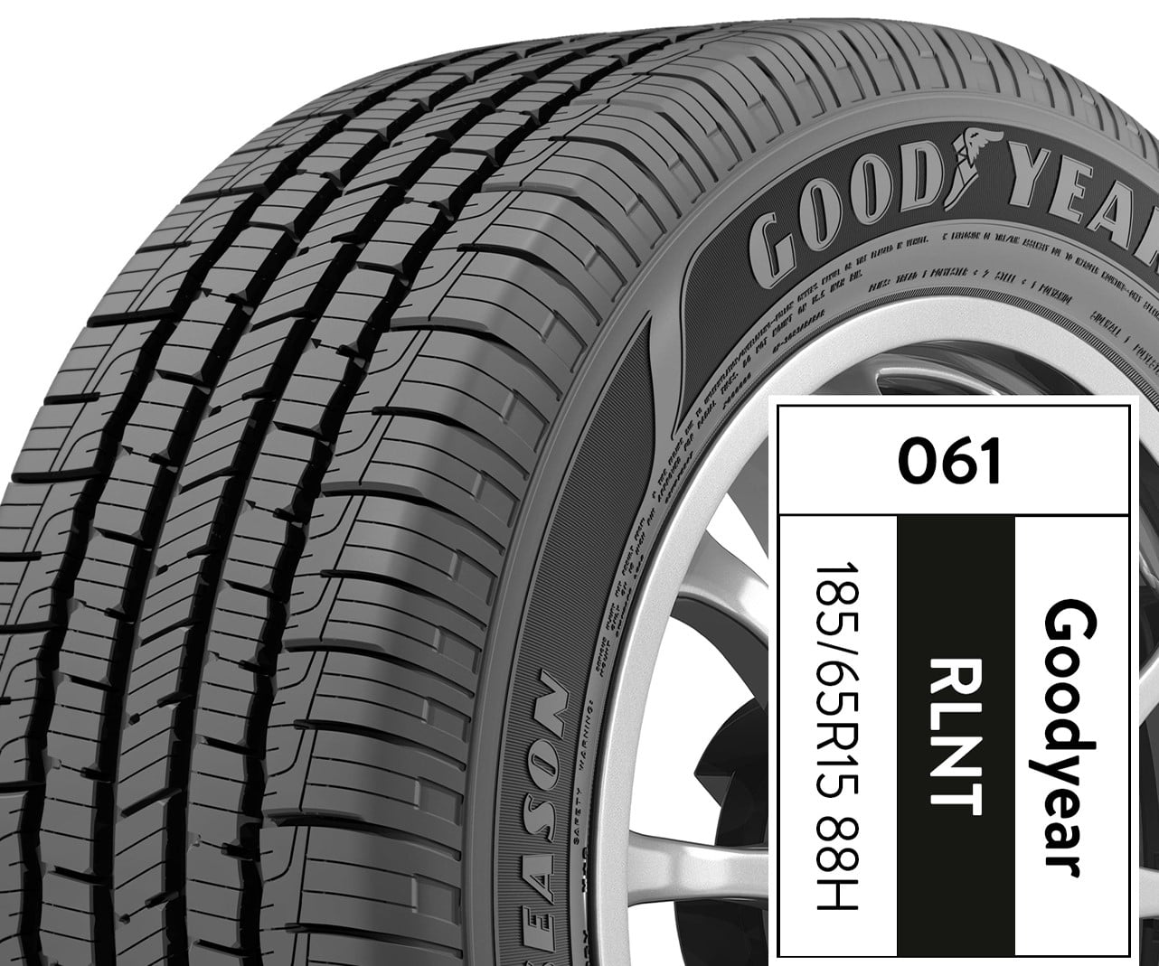 All-Season Tire Goodyear 185/65R15 88H All-Season Reliant