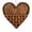 Brown, variant on Honmine Woven Wooden Heart Wall Basket, Hanging Wall Pocket Storage Decor Basket, Rustic Farmhouse Organizer for Mail Keys and Dried Flowers