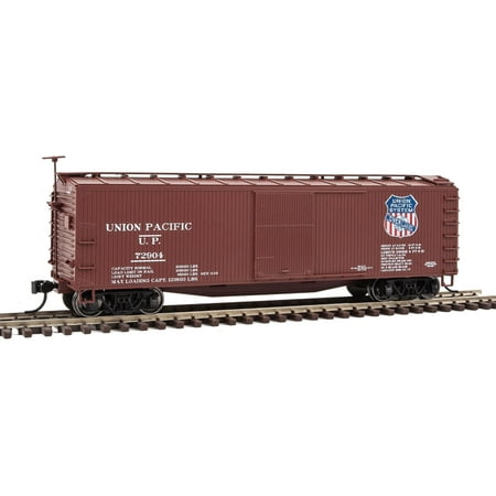 Walthers HO Scale 40' USRA Wood Boxcar Union Pacific/UP/Overland Route #72904