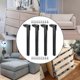 thumbnail image 4 of 4 Pieces Foldable Table Leg Collapsible Table Legs Multipurpose Portable Stable For Night Stands Bench Computer Desk Supplies-In stock, 4 of 5