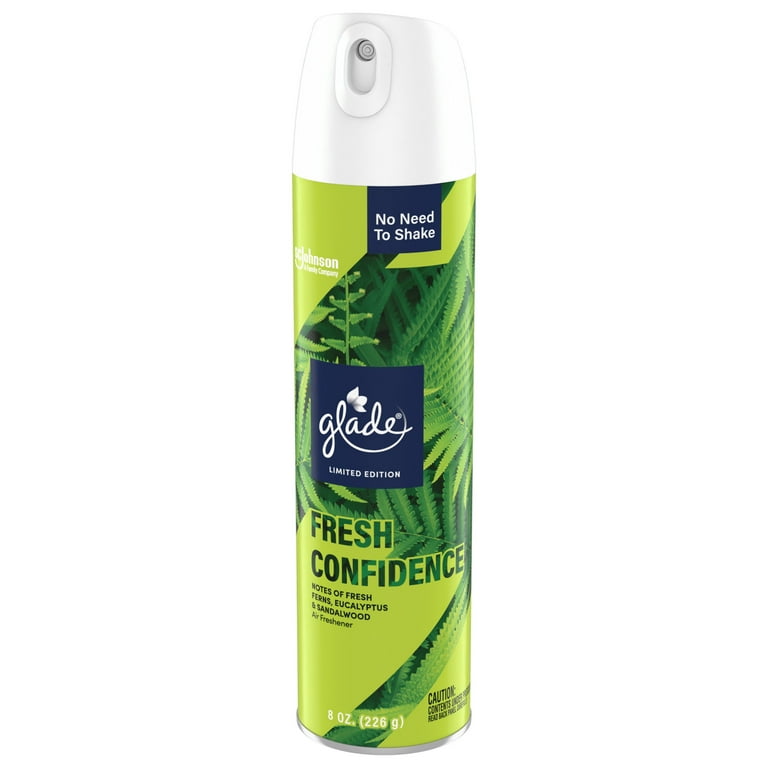 Glade Air Freshener Spray, Fresh Confidence Limited Edition