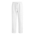 thumbnail image 3 of CONZONE Kids Boys Uniform Sweatpants Straight Leg Sweat Pants for Child Elastic Waist Drawstring Back To School Fall Winter Athletic Jogger Pants with Pockets, 3 of 8