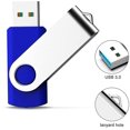 thumbnail image 2 of Usb Flash Drive 128gb Usb 3.0 Usb Stick Swivel Memory Stick High Speed Pen Drive, 2 of 5