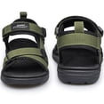 thumbnail image 4 of BNRSHOE Boys Sandals Open Toe Lightweight Water Sports Beach Summer Shoes for Little Big Kid Green, 4 of 7