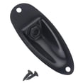 thumbnail image 1 of XIYANGJUAN - Conector de entrada para guitarra, color negro, estilo barco, 1/4 pulgadas, con carga,, 1 of 6