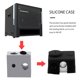 thumbnail image 4 of Inteprter Extrusora de Protector de calentador de boquilla de impresora 3D, bloque de calentador de aluminio, reemplazo de funda de silicona para E3D-V6 Kits de mantenimiento de impresoras negro, 4 of 6