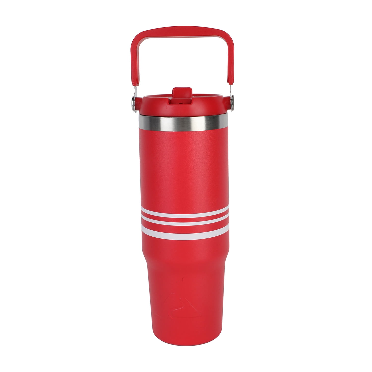 Ozark Trail - Brandclub - Ozark Trail 30 oz Swivel Tumbler, Red Engine with  White Stripe