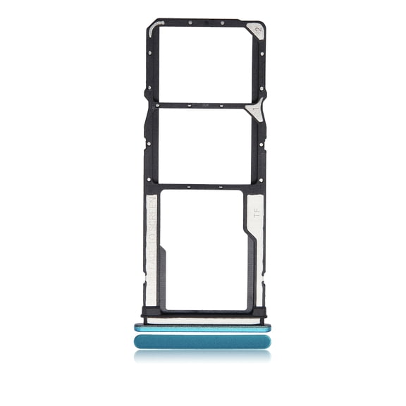 Replacement Dual Sim Card Tray Compatible For Xiaomi Redmi 9 / Poco M2 (Green)