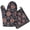 Pioneer Flower Floral-2, variant on Pioneer Flower Floral Print Pattern 2-Pack Oven Mitts Set, Heat Resistant Kitchen Gloves, 7.7" X 12"