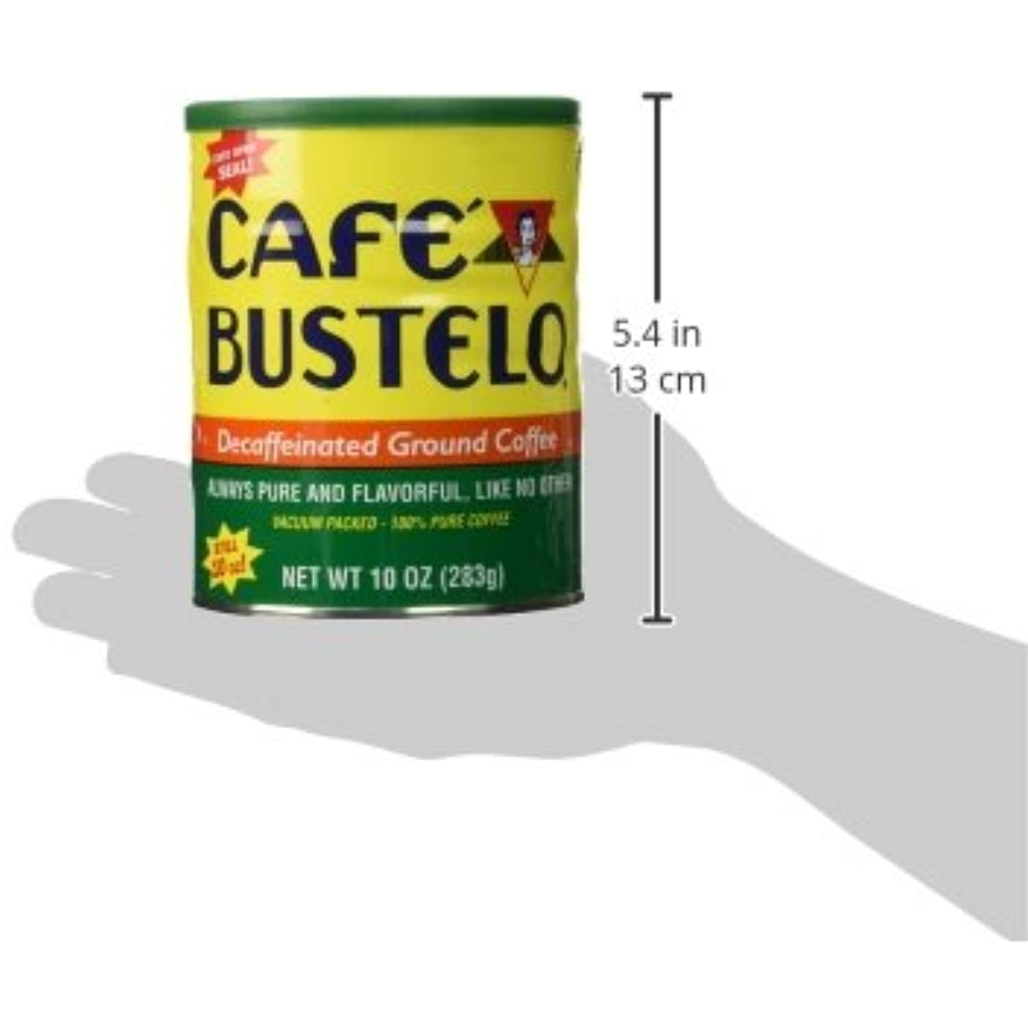 Café Bustelo Coffee, Decaffeinated Ground Coffee, 10 Ounces
