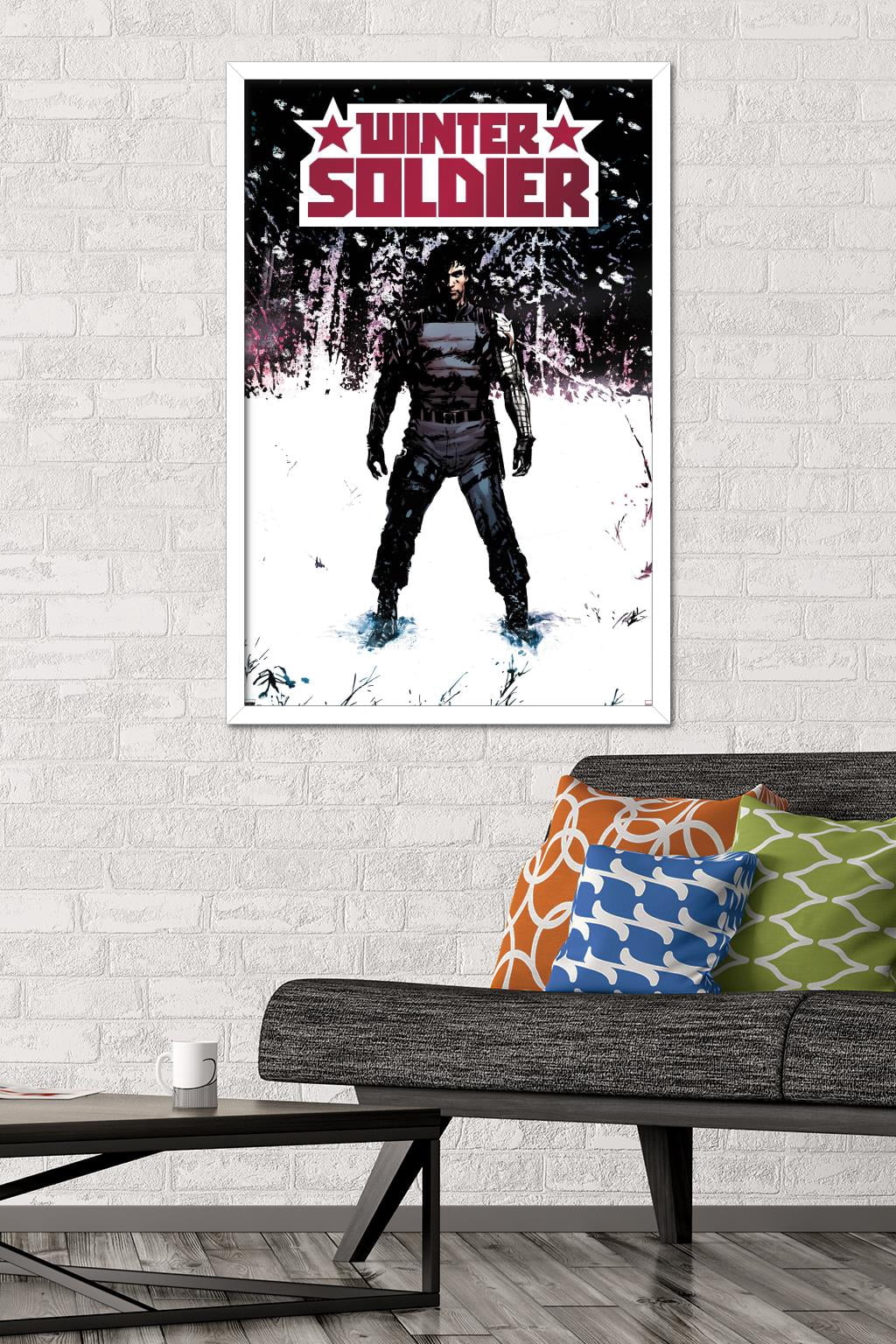 Marvel Comics - Winter Soldier - Winter Soldier #1 Wall Poster, 22.375" x 34", Framed