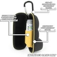 thumbnail image 4 of CASEMATIX Asthma Inhaler Case with Lanyard and  Carabiner, Inhaler Holder to Fit Inhaler Devices up to 4 Inches - Asthma Case Only, 4 of 8