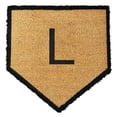 thumbnail image 1 of Front Door Mat Initial Door Mat Initial L Indoor Outdoor Carpet Personalized Decor House Warming Gift 16x24IN Summer Door Mats Coir Door Mat Low-Profile Floor Mat for Yard, Garage, High Traffic Areas, 1 of 6