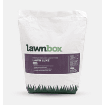 Lawnbox Lawn Luxe 7-0-7 100% Organic Spring Grass Fertilizer - 14 lb. Bag (Covers 2,500 sqft.)