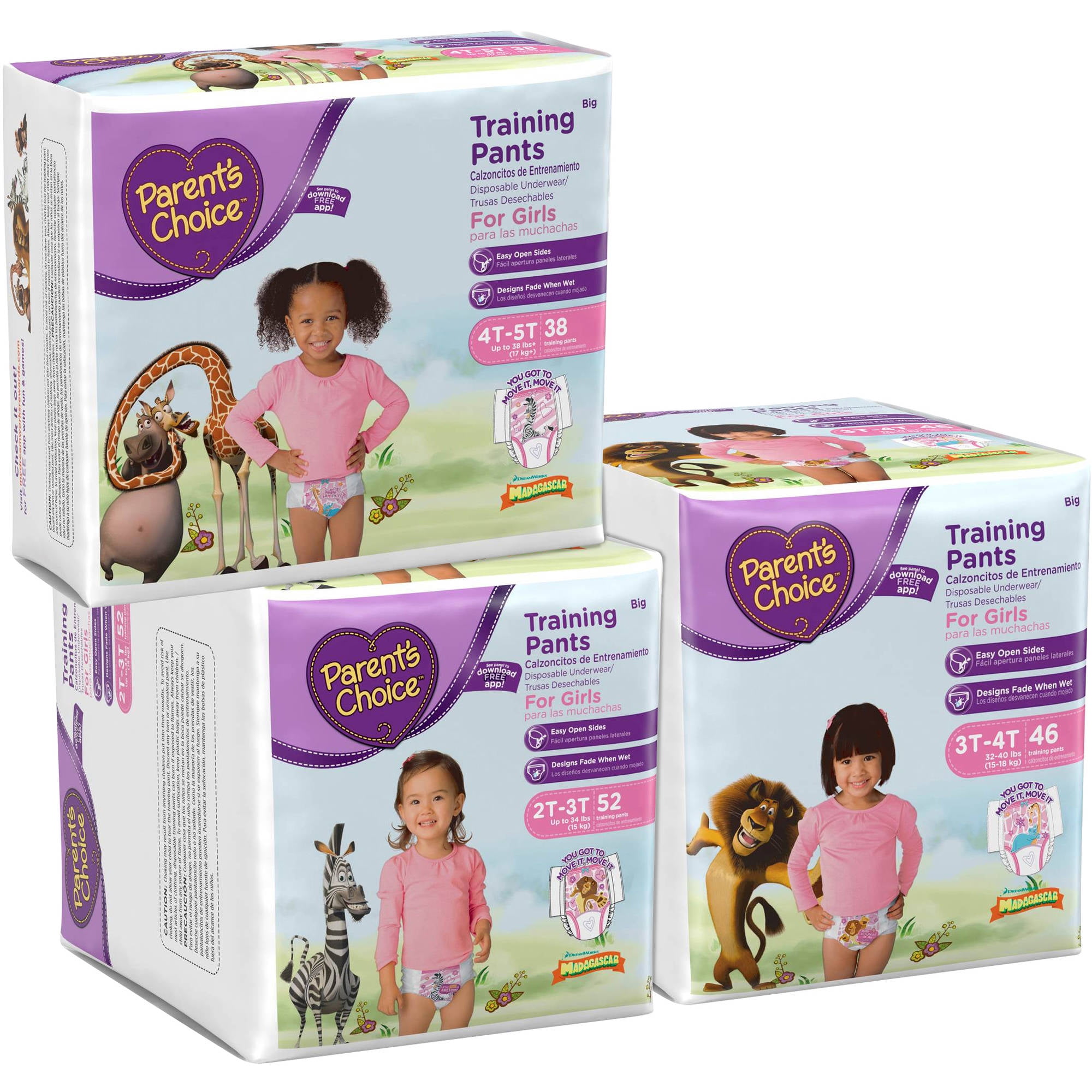 parents choice pull ups 4t 5t