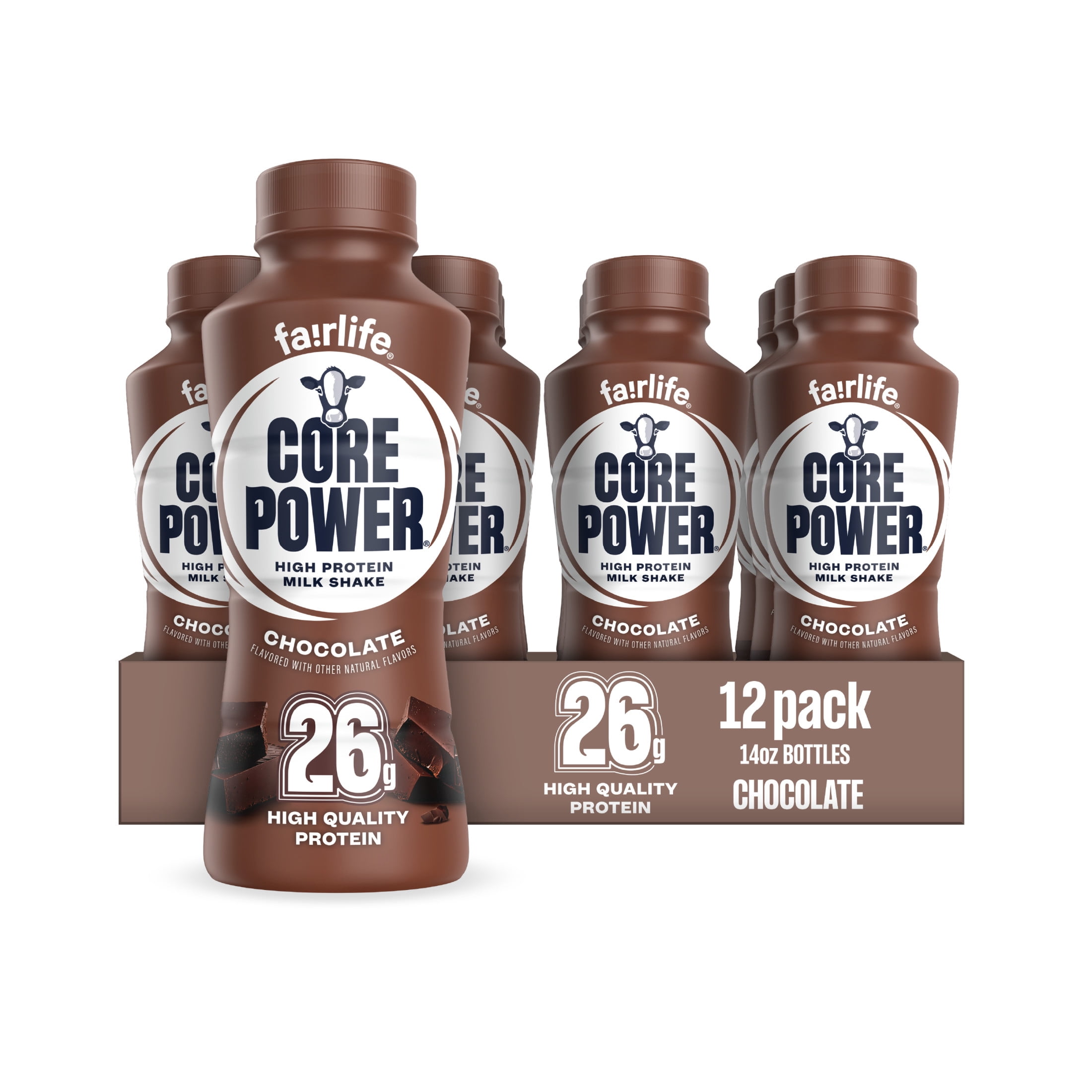 Core Power Elite Protein Shake Vanilla, 42g Protein, 14 fl oz, 12