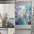 thumbnail image 4 of Butterflies Colorful Magnetic Dishwasher Cover Magnet Refrigerator Dishwasher Sticker Home Decorative Art Kitchen Panel Decal 23x26 Inch, 4 of 6