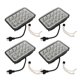 thumbnail image 1 of 4Pcs 4 X 6 Inch LED Headlight with Wiring Harness LED Headlamp Replacement for Freightliner FLD120 112 FLD Peterbilt DC12V, 1 of 5