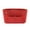 Red, variant on Felt Handbag Organizer Insert Bag, Multi-Pocket Tote Storage Organizer for Purse, Cosmetic, Phone, Keys, iPad, Lightweight Foldable Travel Accessory, Keep Items Well Organized