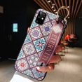 thumbnail image 1 of 10 Galaxy Note 20 Ultra Flower Case Art Leaf correa para la muñeca soporte para teléfono cubierta para Samsung S21 S20 Ultra A21S S20 FE A21S Plus Capa qym unisex, 1 of 2
