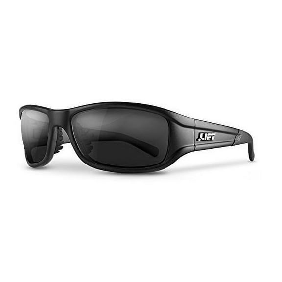 LIFT Safety EAS-14MKST ALIAS Safety Glasses (Matte Black Frame/Smoke Lens)