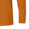 thumbnail image 4 of ThriftyPlait Funny Halloween Graphic Tee for Men Plus Size Crewneck Long Sleeve Shirt Casual Loose Fit Fall Top for Men, 4 of 4
