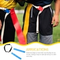 thumbnail image 3 of OULII Penalty Flags for Football Training Sessions Blue Professional Design 1Set for Fan Gear, 3 of 8