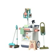 Moyic 20 Pcs Kids Cleaning Set Toys for Girls Boys 3-6 Years Pretend Play Housekeeping Toys