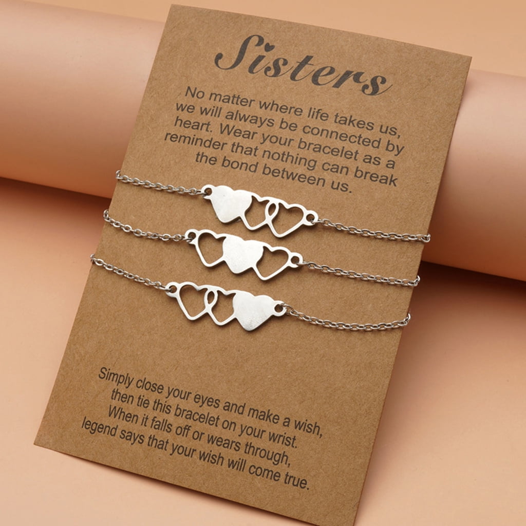 2pcs Friendship Bracelets, Long Distance Relationship Bracelets, Long  Distance Friendship, Couples Jewelry | Wish