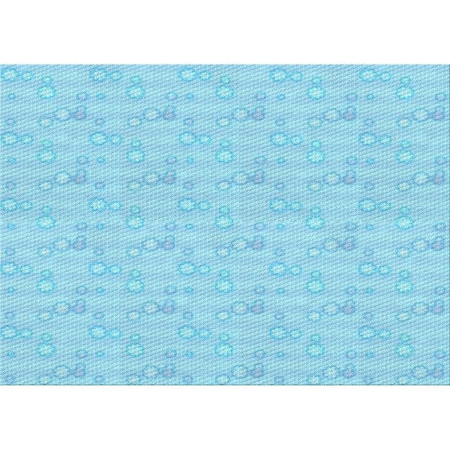 Ahgly Company Tapis Rectangulaire Lavable en Machine Intérieur Transitionnel Bleu, 2 Pieds x 3 Pieds