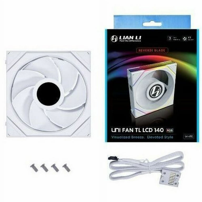 Lian Li UNI FAN TL LCD 140 Reverse Blade - Walmart.com