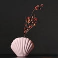 thumbnail image 4 of Jarrones de flores de cerámica, jarrón decorativo moderno hecho a mano para sala de estar, cocina, S rosa, 4 of 9
