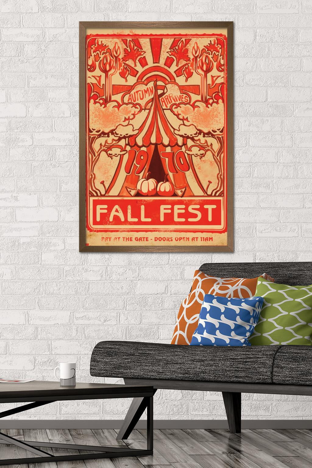 Five Nights at Freddy's: Help Wanted 2 - Fall Fest Wall Poster, 22.375" x 34" Framed