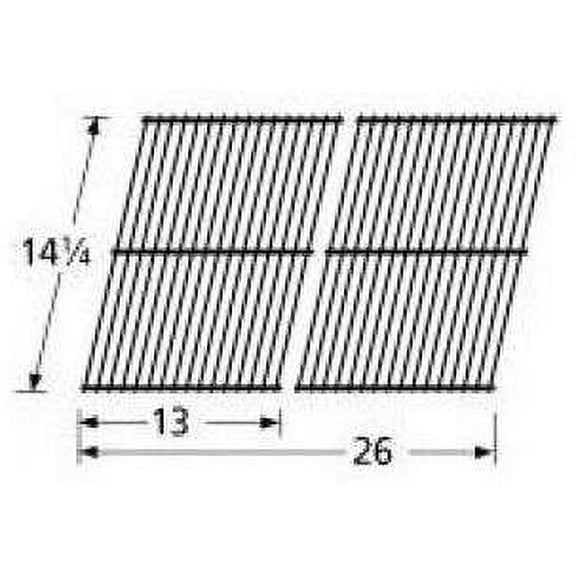 Music City Metals grid porc stl wire 1425 x 26 Fiesta 54302