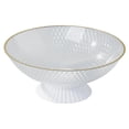 thumbnail image 3 of Cuenco de Pedestal Redondo BLESIY Frutero Transparente Plato Decorativo Soporte de Exhibición de Postres L, 3 of 8