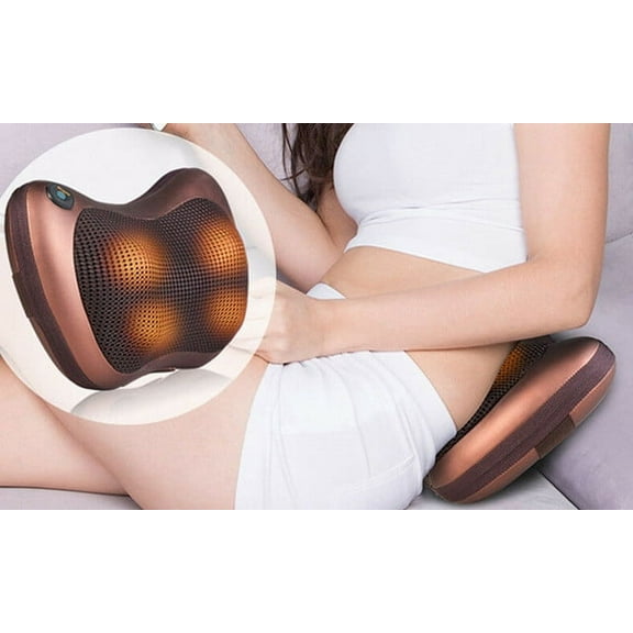 MKL Innovations ® SHIATSU Pillow Massager with Heat