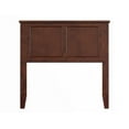thumbnail image 1 of Pemberly Row Madison Twin Solid Wood Panel Headboard in Walnut, 1 of 8