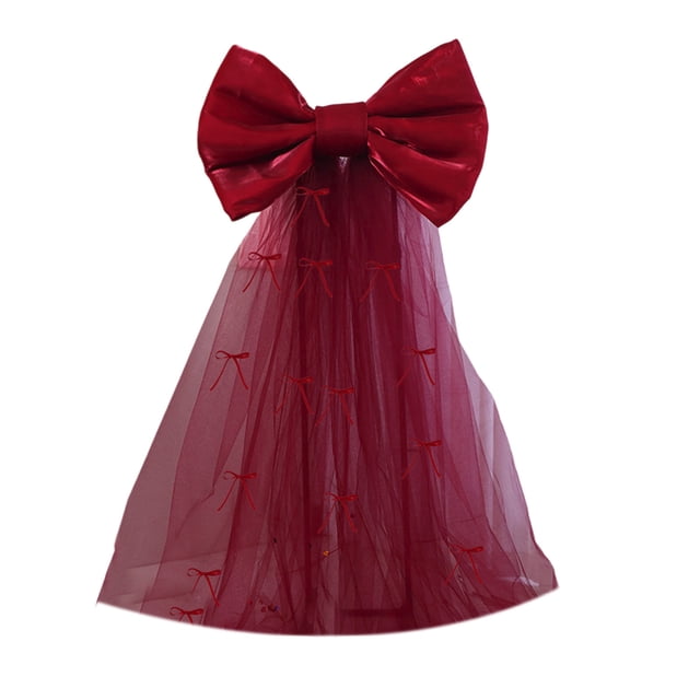 Christmas Tree Decorations 20 Inch Large Bow Decoration Party Decoration Wedding Decoration Wall Decoration Baby Shower Christmas Tree Bow Birthday Decoration