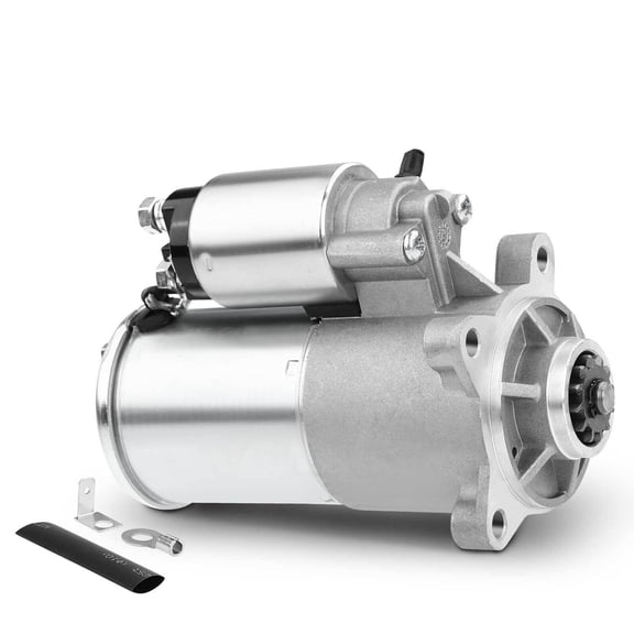 A-Premium Starter Motor Compatible with Ford Explorer 02-10, Explorer Sport Trac & Lincoln Aviator & Mercury Mountaineer, V8 4.6L, 12V 1.5KW CW 12 Teeth, Replace# 1L2U-11000-AA, 1L2U-11000-AB