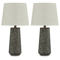 Signature Design by Ashley Casual Chaston Table Lamp (Set of 2)  Antique Bronze Finish